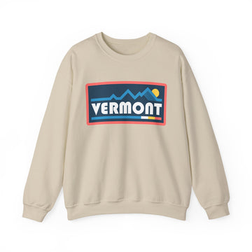 Vermont Sweatshirt - Mountain Graphic Crewneck - 0