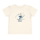 Taos, New Mexico Toddler Graphic Tee Vintage Ski - Kids Taos Shirt-2