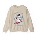 Lake Tahoe, California Sweatshirt - Ski Snowman Graphic Crewneck-2