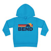 Bend, Oregon Toddler Hoodie - Unisex Mountain Bend Pullover Sweatshirt, Kids Hooded Jumper, Oregon Souvenir