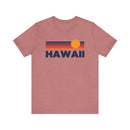 Hawaii T-Shirt Retro Sun Ombre Unisex Tee, Vintage Hawaii Tee, Mountain Sun Tee, Hawaii Souvenir Shirt-2