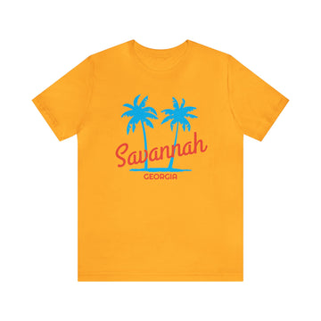 Buy gold Savannah, Georgia T-Shirt - Unisex Savannah Shirt
