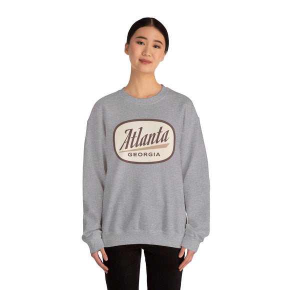 Atlanta, Georgia Sweatshirt - Unisex Retro Crewneck Atlanta Sweatshirt