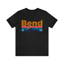 Bend, Oregon Shirt - Mountain Sunset Unisex Bend T-Shirt-3