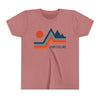 Fort Collins, Colorado Youth Shirt - Retro Mountain Fort Collins Kid's T-Shirt