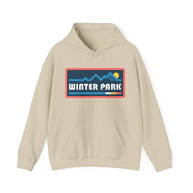 Winter Park, Colorado Hoodie - Unisex Sun Winter Park Hoodie Graphic Sweatshirt - 0
