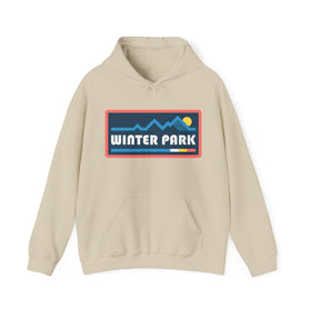 Winter Park, Colorado Hoodie - Unisex Sun Winter Park Hoodie Graphic Sweatshirt