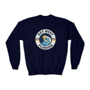 Key West, Florida Youth Sweatshirt - Unisex Kid's Key West Crewneck Sweatshirt-3