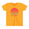 Iowa Youth Shirt - Retro 80s Iowa Kid's T-Shirt