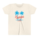 Tampa, Florida Youth Shirt - Retro Palm Tree Tampa Kid's T-Shirt-7