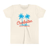 Charleston, South Carolina Youth Shirt - Retro Palm Tree Charleston Kid's T-Shirt