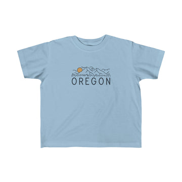 Oregon Toddler T-Shirt - Unisex Toddler Oregon Shirt - 0