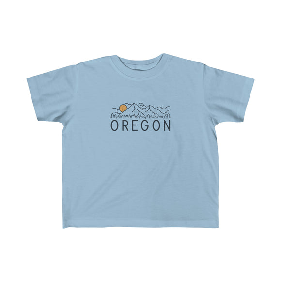 Oregon Toddler T-Shirt - Unisex Toddler Oregon Shirt