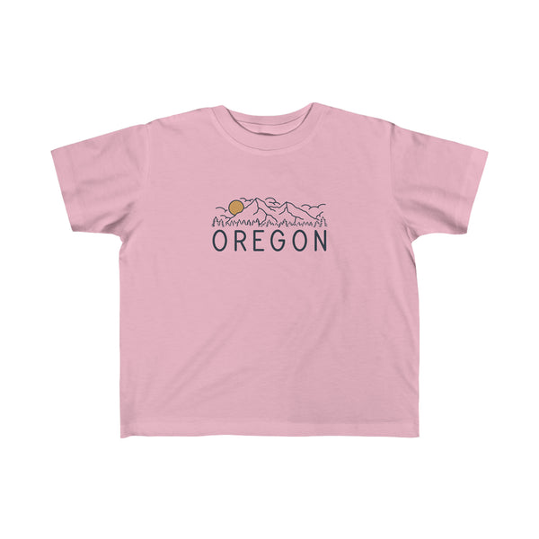 Oregon Toddler T-Shirt - Unisex Toddler Oregon Shirt