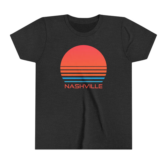 Nashville, Tennessee Youth Shirt - Retro 80s Nashville Kid's T-Shirt