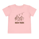 New York Toddler T-Shirt — Vintage Gondola Ski Mountain Tee-4