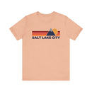Retro Salt Lake City, Utah T-shirt, Mountain Tee, Vintage Salt Lake City Unisex Jersey Shirt, Outdoor Hiking Apparel-4