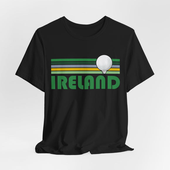 Golf Ireland T-Shirt - Retro Golf Unisex Ireland Shirt