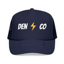 Denver, Colorado Retro Trucker Hat - Lightning Foam Cap-2