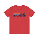 Michigan T Shirt - Retro Jetski PWC Graphic Tee-5