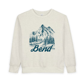 Bend, Oregon Toddler Sweatshirt - Bend Toddler Crewneck Sweatshirt