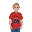 Vail, Colorado Toddler T-Shirt - Retro Palm Tree Toddler Vail Shirt-19