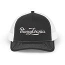 Pennsylvania Snapback Trucker Cap - Embroidered Pennsylvania Hat-2