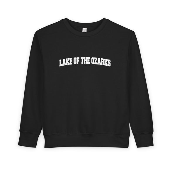 Lake of the Ozarks, Missouri Toddler Sweatshirt - Lake of the Ozarks Toddler Crewneck Sweatshirt