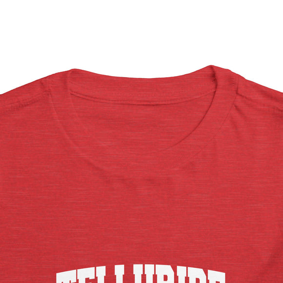 Telluride, Colorado Toddler Graphic Tee - Kids Telluride Vacation T-Shirt