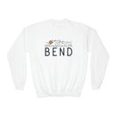 Bend, Oregon Youth Sweatshirt - Unisex Kid's Bend Crewneck Sweatshirt-2