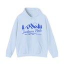 Jackson Hole, Wyoming Hoodie - Unisex Mountain Jackson Hole Hoodie Sweatshirt-5