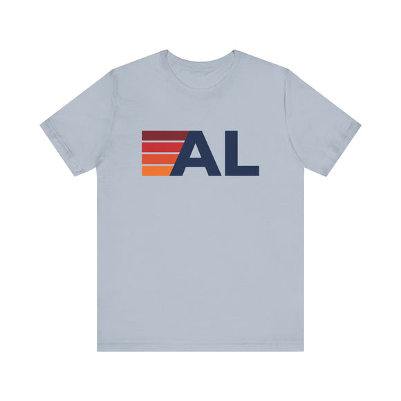 Alabama Retro Stripes T-Shirt | Alabama State Tee