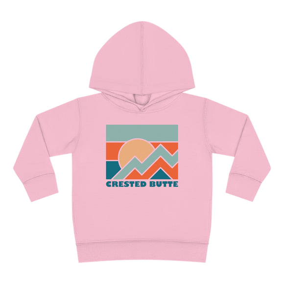 Crested Butte, Colorado Toddler Hoodie - Unisex Crested Butte Toddler Sweatshirt