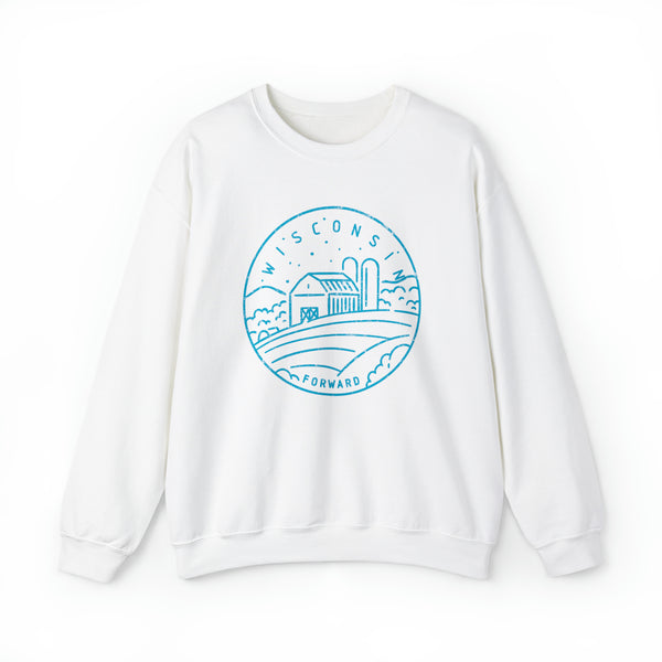 Wisconsin Sweatshirt - Unisex Distressed Wisconsin Sweatshirt