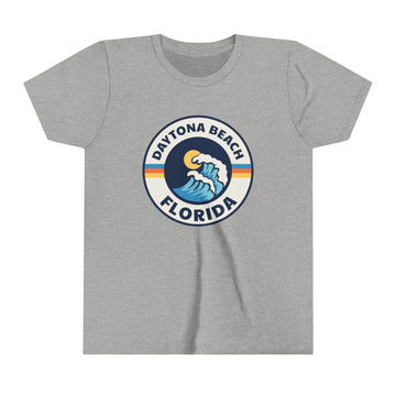 Buy athletic-heather Daytona Beach, Florida Youth T-Shirt - Kids Daytona Beach Shirt