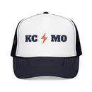 Kansas City, Missouri Retro Trucker Hat - Lightning Foam Cap-1