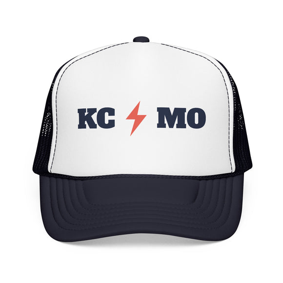Kansas City, Missouri Retro Trucker Hat - Lightning Foam Cap
