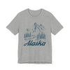 Alaska Graphic Tee - Mountain Illustration Alaska T Shirt