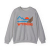 Wyoming Sweatshirt - Mountain Wyoming Crewneck Sweatshirt