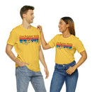 Jackson Hole, Wyoming Shirt - Mountain Sunset Unisex Jackson Hole T-Shirt-83
