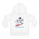 New Mexico Toddler Hoodie - Unisex Skiing Snowman New Mexico Sweatshirt-1
