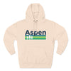 Premium Aspen, Colorado Hoodie - Retro Unisex Aspen Sweatshirt