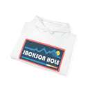 Jackson Hole, Wyoming Hoodie - Unisex Sun Jackson Hole Hoodie Graphic Sweatshirt-8