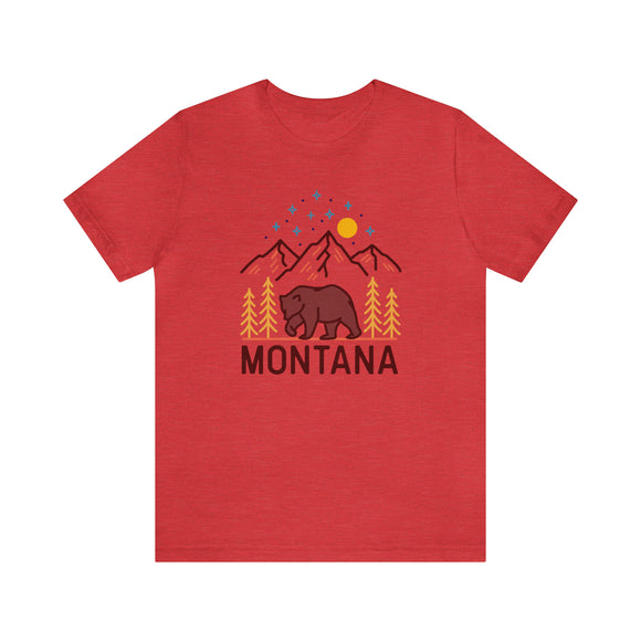 Montana T-Shirt - Retro Unisex Montana Shirt