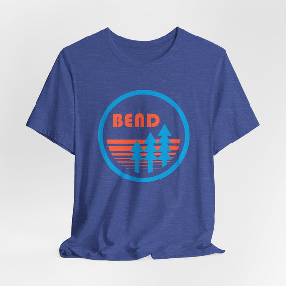 Bend Oregon T-Shirt Retro Forest