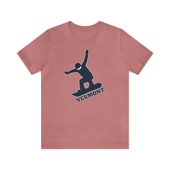 Vermont T-Shirt - Snowboard Unisex Vermont Shirt