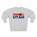 Premium Utah Mountain Lines Graphic Sweatshirt-3