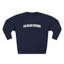 Premium Colorado Springs, Colorado Retro Graphic Sweatshirt-4