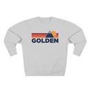 Premium Golden, Colorado Mountain Lines Graphic Sweatshirt-3