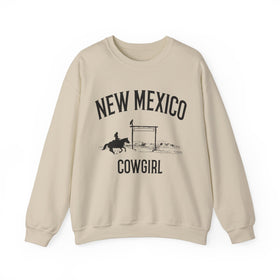 New Mexico Sweatshirt - New Mexico Cowgirl Graphic Crewneck